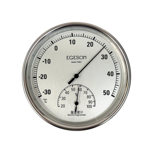Steel Metal Thermometers & Hygrometer Temperature Gauges Precisions for Sauna room Homes Patios Greenhouses garden