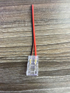 Đầu nối Led  2PIN Trong Suốt Phụ Kiện Kẹp Nối Đèn Led 12v Led Dán 8Mm 10Mm Không Cần Hàn