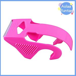 Aolaa 1 Set Transparent Tape Cutter Heavy Duty Packaging Tape With Dispenser For Shipping Clear Packing And Moving Supplies