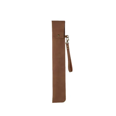 PU Leather Drumstick Storage Bag Waterproof Portable Handle Drumstick Holder Practical Protective Drum Stick Case Gift