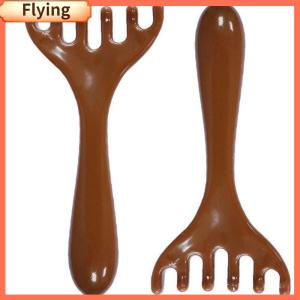 FLYING Anti-static Head Meridian Massage Comb Handheld Six-Claw Massage Gua Sha Tools Durable Wide Tooth Back Scratcher for Promote Blood Circulation