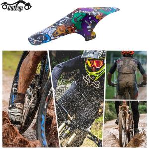 【New Arrival】 MTB Bike Mudguard with Reflective Features Waterproof Front and Rear Fender for Mountain Trail Cycling