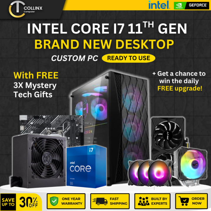 Graphics Card Pre Built Gaming Pc Rtx 2060 Super Intel Core I7 Rtx