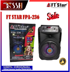 FT STAR PORTABLE SOUND AUDIO FPA-236