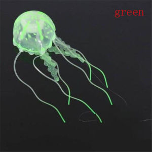 Seven Master Glowing Effect Artificial Jellyfish Aquarium Decoration Aquarium Tank Ornament Decoration Aquatic Aquarium Accessories