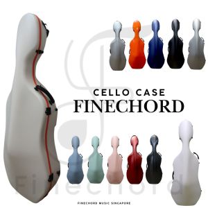 Finechord Cello case hardcase carbon fiber polycarbonate 3.3kg for 4/4 cello