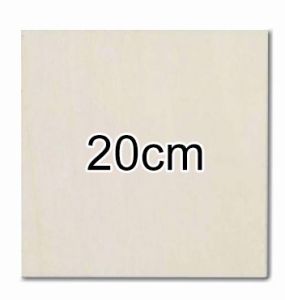 10Pcs DIY Balsa Wood PLANK Sheets Wooden Plate for building Model house Ship Crafts Model 200x200mm
