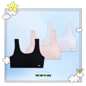 [Local Seller] Girls Training Bra (Bralette) cotton and wire-free