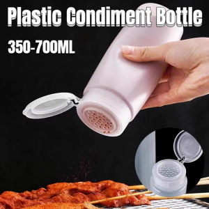 350/460/700ML Plastic Seasoning Bottle Kitchen Spices Salt Pepper Storage Jar Condiment Dispenser
