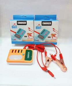 TC Charger AKI 8IN1 + LED JLT-C059 DC Charger Quich Charge