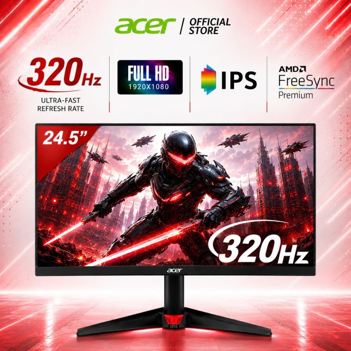 New 300Hz Refresh Rate] Acer Nitro VG250Q F 24.5-Inch FHD IPS