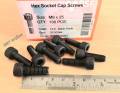 สกรูน็อตตัวผู้หัวจมดำหกเหลี่ยมเบอร์ 12#  ขนาด M8x25mm เกลียวตลอด 1.25mm Grade:12.9 Black Oxide น็อตหัวจมดำหกเหลี่ยมเบอร์ 12 เกรดแข็ง 12.9 ยี่ห้อ BSF แข็งได้มารตฐาน น็อตไทย. 