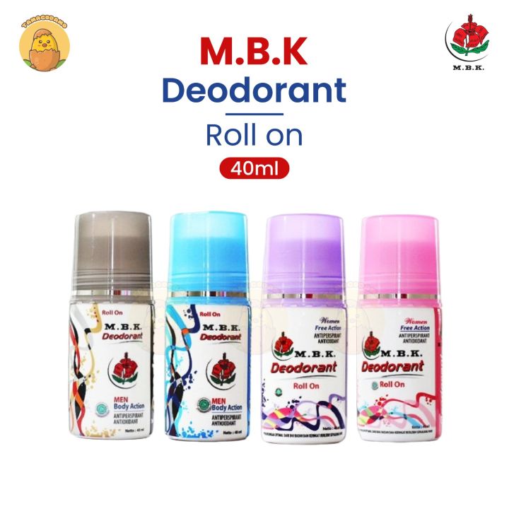 M.B.K DEODORANT ROLL ON - ANTI PERSPIRANT - MBK DEO