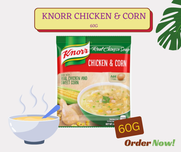 KNORR CHICKEN & CORN 68G | Lazada.co.th