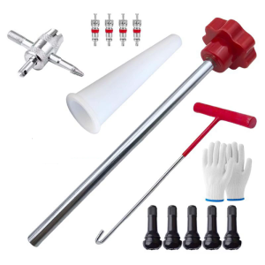Upgrades Tire Repair Valves Tool Ergonomically designs Tire Valves Stem Tool for Comfortable Grip & Simple Operation