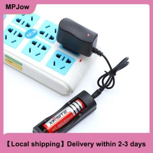 【Local shipping】 DC 4.2V 500mA 3.5mm Smart Charger EU US Plug 18650 Rechargeable Battery Travel Charger Power Adapter For Led Flashlight Torch