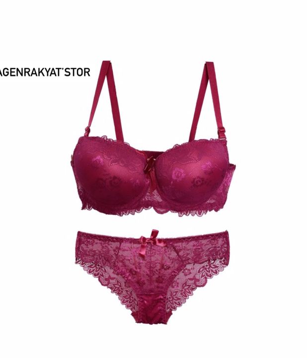 Cd Bra Set Bh Bra Brukat Bra Set Dan Celana Dalam Premium Quality Bra Viral Dan Telaris