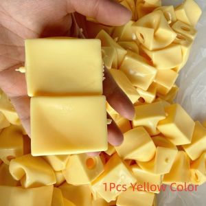 JIANZ Tofu DIY Empty Ball Skin Soft TPR White Yellow DIY Pressure Ball Kit Creative Fillable Handmade Ball Skin Craft Making Accessory