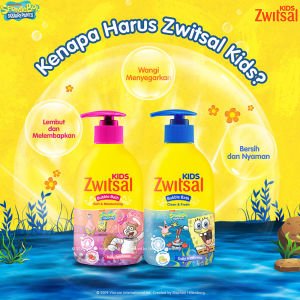 ZWITSAL KIDS Sabun Mandi Anak Bubble Bath isi 280ml