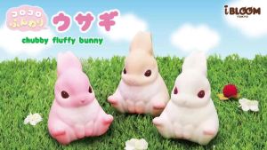 Ibloom chubby fluffy Bunny Squishy [ib1018] {pls read product description ⬇️}