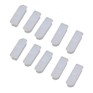 Silicone DisplayPort DP Port Protectors Cover Dustproof Plugs For PC GPU Port Prevents Dust Debris Build Up