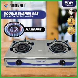 【NEW】 Golden Fuji GF3000 Heavy Duty Double Cast Iron Burner 150MM Fast Cooking Dapur Gas Cooker Stove