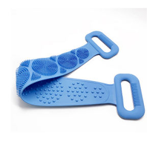 60cm Silicone Body Scrubber Handle Back Scrubber Exiating Dead Skin Remover Bath Shower Tool Men Women
