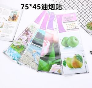 Self-adhesive high temperature resistant oil stain stickers household stove tile wall stickers kitchen waterproof wallpaper greaseproof paper fume stickers