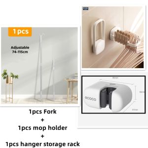 [SG Stock] Retractable Aluminum  High Quality Laundry Fork Hanger Extendable Rod Fork Stick Cloth Hangers
