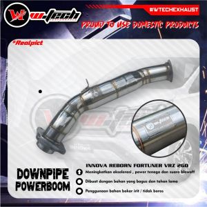 WTECH Downpipe Innova Reborn / Fortuner Vrz