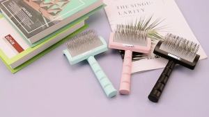 Pet Dog Brush Comb Shedding Hair Remove Needle Cat Brush Combs  Massage Grooming Tool Dog CatCleaning Supplies Accessories
