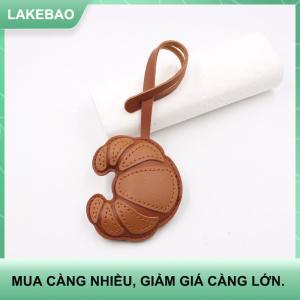 【LAKEBAO】 Croissant hình Keychain Croissant quyến rũ Mặt dây chuyền Keyring trang sức cho cô gái phụ nữ Quà Tặng túi trang trí