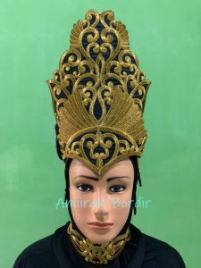 Renda Bordir Mahkota Kepala Siger Dewi Uma