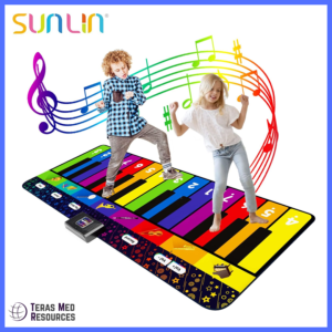 SUNLIN Giant Musical Piano Mat – Floor Keyboard Toy for Baby Kids & Adults | Fun Music Learning Playmat