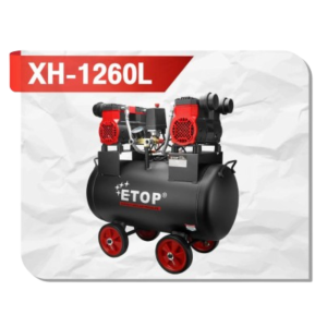 ETOP ปั๊มลม Oil Free ปั๊มลมออยล์ฟรี 60 / 100 / 150 / 200 ลิตร ไม่ใช้น้ำมัน เติมลมได้เร็ว (เติมเต็มถัง 1 นาที 30 วินาที) แรง เสียงเงียบ Air Compressor ปั้มลม 4 มอเตอร์ Super Turbo ปั๊มลมไฟฟ้า