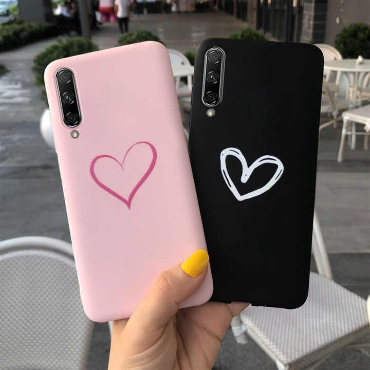 For Huawei Y9s Case Soft Silicone Cute Painted Phone Cover For