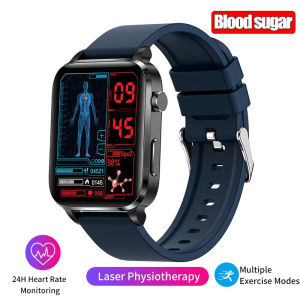 2023 New Smartwatch Blood Sugar Blood lipids Blood Pressure Body Temperature Health Monitoring Smart Watch for Men Women Clock