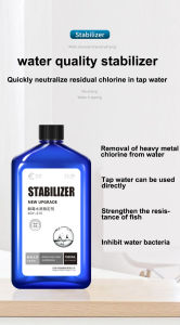 DIYMO    🐟10 years without water change🐠 Water Quality Clarifier Agent Aquarium Cleaner Improve water quality safely Purify the fish tank deodorize do not harm the fish Aquarium Bacteria Bio-active Nitrifying Liquid