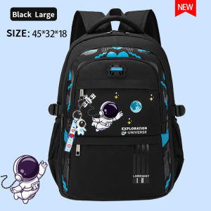 (Local Stock) LORDWEY Large Capacity  Kids Backpack Waterproof Childrens Schoolbag Backpack 800D Oxford Clot Ship 12H