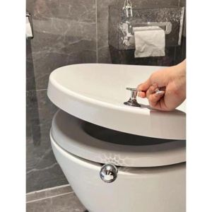 Tay Cầm Mở Nắp Bồn Cầu Thông Minh - Phụ Kiện Vệ Sinh Tiện Lợi Không Cần Chạm Tay Sang Trọng - Snappy 4U
