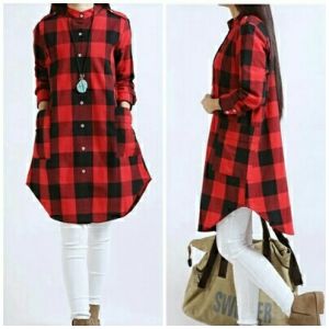 FEMMESHOPA - TUNIK WANITA / TUNIK MURAH / TUNIK TERBARU / TUNIK MOTIF - FN LONGHEM SQUARE