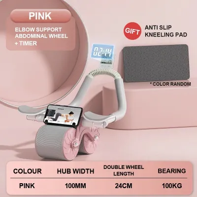 BONA.Fitness Spacing Abdominal Wheel abs workout equipment Rebound ab roller abdominal health wheel