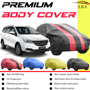 PREMIUM Body Cover Mobil CORTEZ Sarung Mobil WULING Mobil wuling cortez wuling almaz wuling confero wuling confero db wuling confero s wuling formo wuling formo s wuling alves wuling alvez wuling air ev wuling binguo ev innova lama innova barong avanza