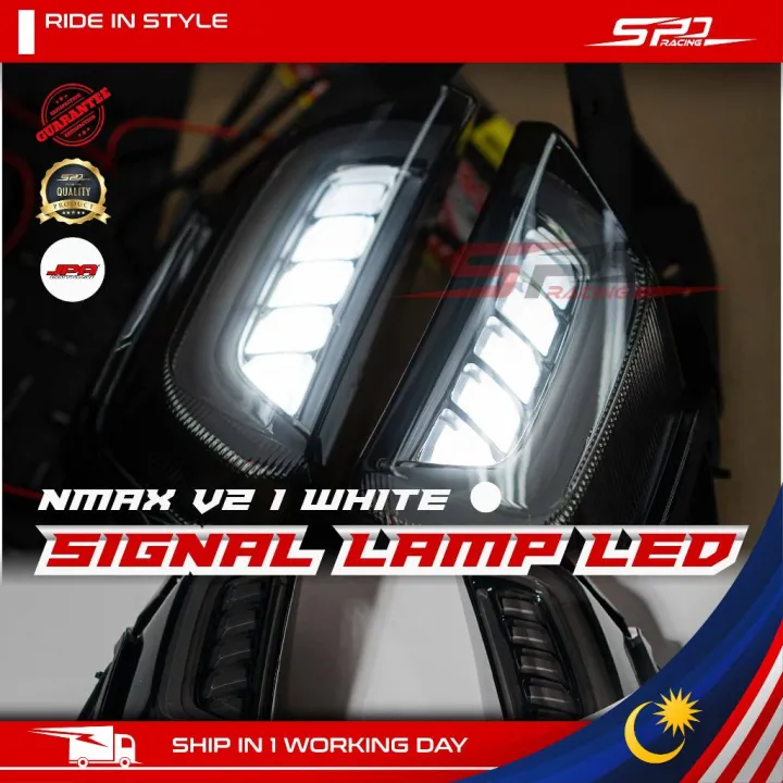 Led Nmax V3 NEW Signal Lamp LED | RED JPA For NMAX NEW V2 | Lazada