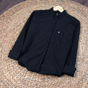 kemeja pria lengan panjang premium distro baju polos formal casual kasual warna hijau botol