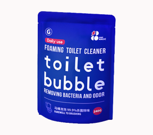 Magic Bubble Deodorizing Toilet Cleaner with Foaming Action - Multipack Bundle for Efficient Bathroom Cleanliness