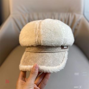 Mũ lưỡi trai thời trang ấm áp mũ bông lưỡi trai phong cách hàn quốc cute