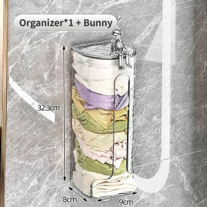 Wall Mounted Underwear Box Small Cloth Storage Box Wall Hanging Socks Sorting Box Wardrobe Socks Organisers