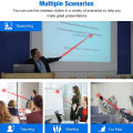 USB 2.4GHz Wireless PPT PowerPoint Presenter Pointer Clicker Laser Remote Control With AAA Battery. 