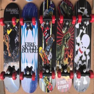 Penny Board Skateboard For Adult Banana Board Skateboard For Kids Single Warped Board Portable Handy Skateboard Long Board